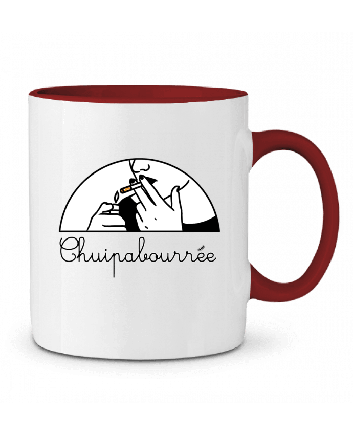 Mug bicolore Chuipabourrée tattooanshort