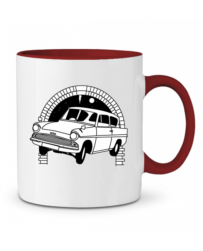 Mug bicolore Direction neuf trois quart ! tattooanshort
