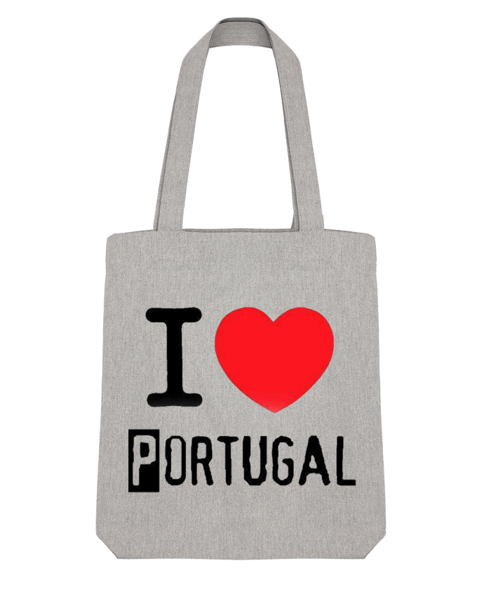 Tote Bag Stanley Stella I Love Portugal by jameslebavard 