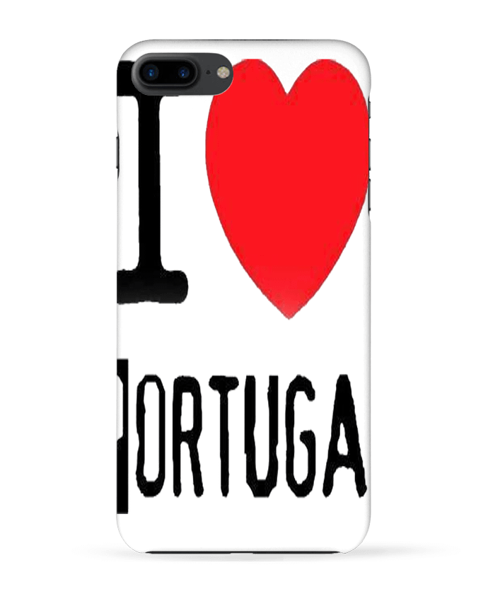 Coque iPhone 7 + I Love Portugal par jameslebavard