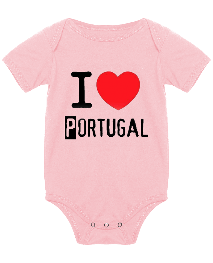 Body bébé I Love Portugal par jameslebavard