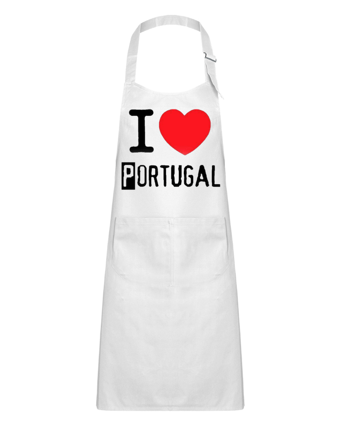Tablier Enfant I Love Portugal par jameslebavard