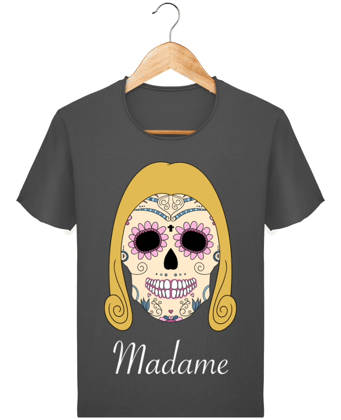  T-shirt Homme vintage Calavera Madame par Mx ARTificiel