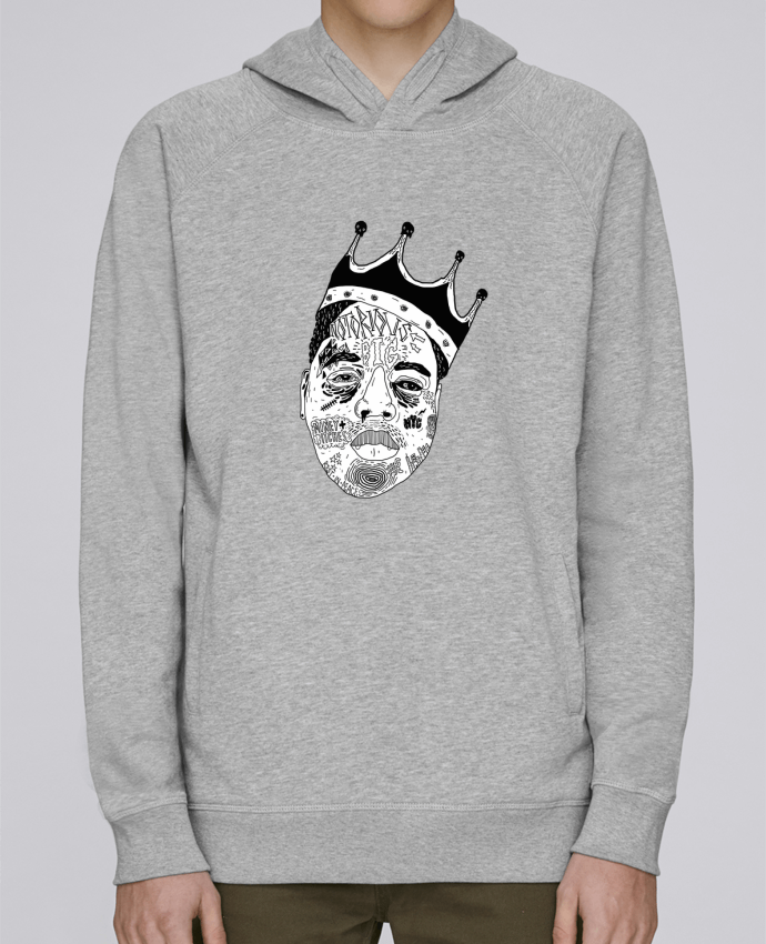 Sweat capuche homme Biggie par Nick cocozza