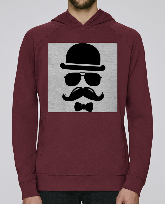 Sweat capuche homme Vetement moustache swag par Designer_TUNETOO