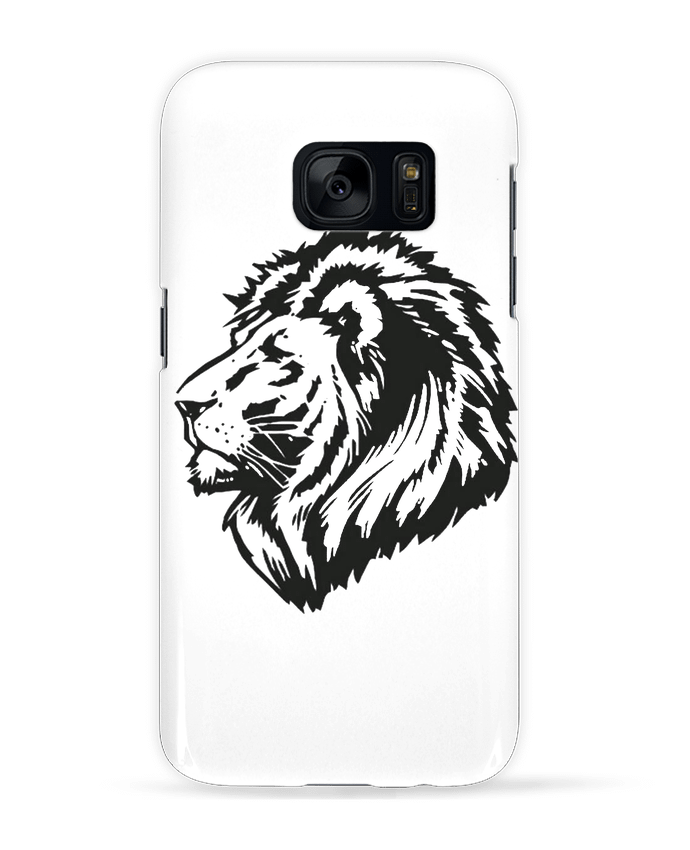 Coque 3D Samsung Galaxy S7  Proud Tribal Lion par Eleana