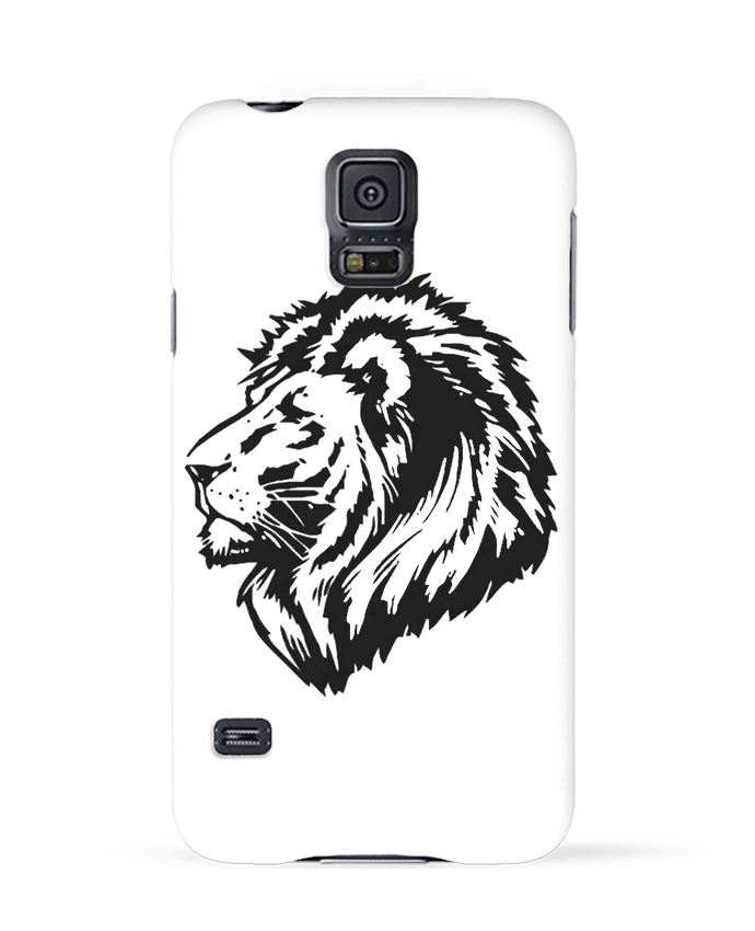 Case 3D Samsung Galaxy S5 Proud Tribal Lion by Eleana