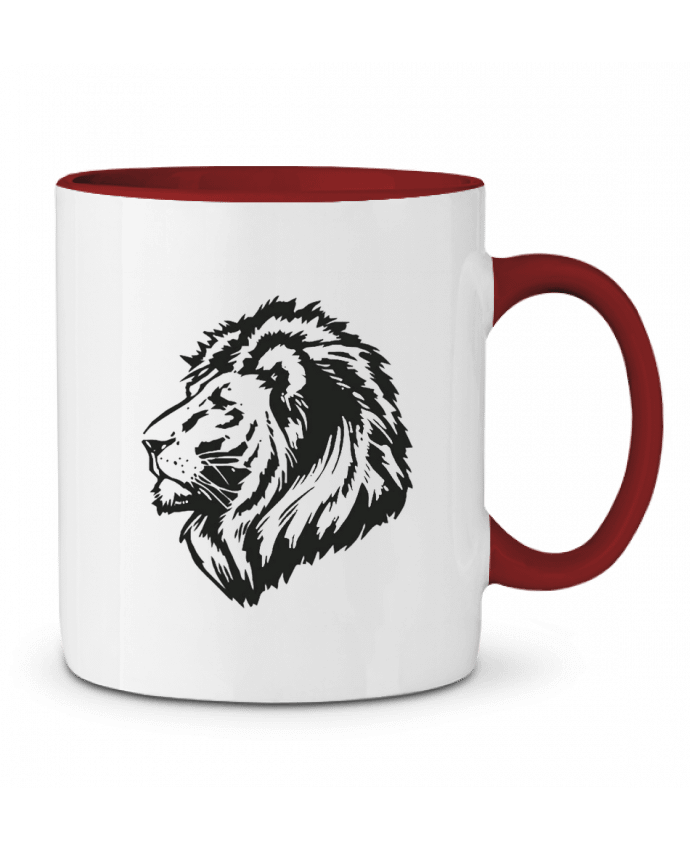 Mug bicolore Proud Tribal Lion Eleana