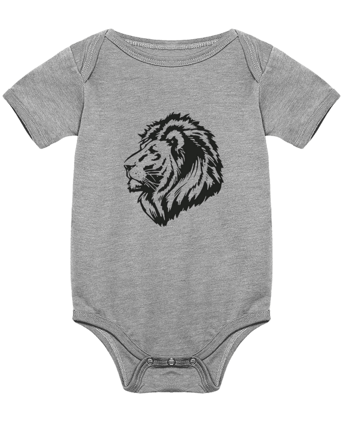 Body bébé Proud Tribal Lion par Eleana
