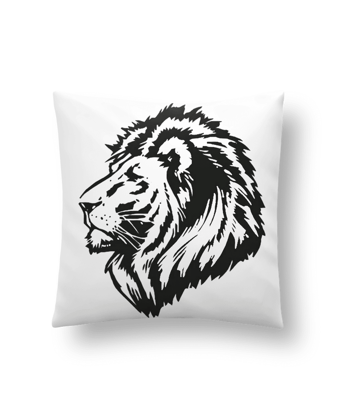 Cushion synthetic soft 45 x 45 cm Proud Tribal Lion by Eleana