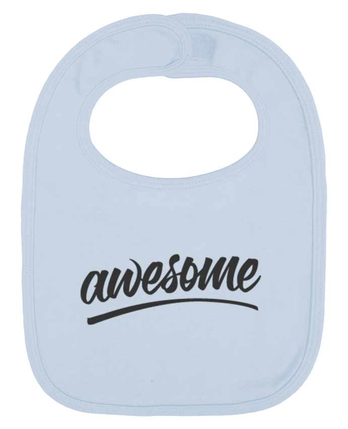Bavoir bébé uni Awesome par Eleana