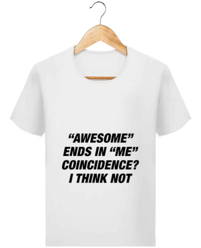  T-shirt Homme vintage Awesome Ends With Me par Eleana