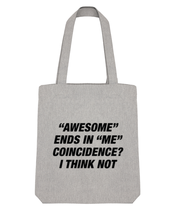 Tote Bag Stanley Stella Awesome Ends With Me par Eleana 