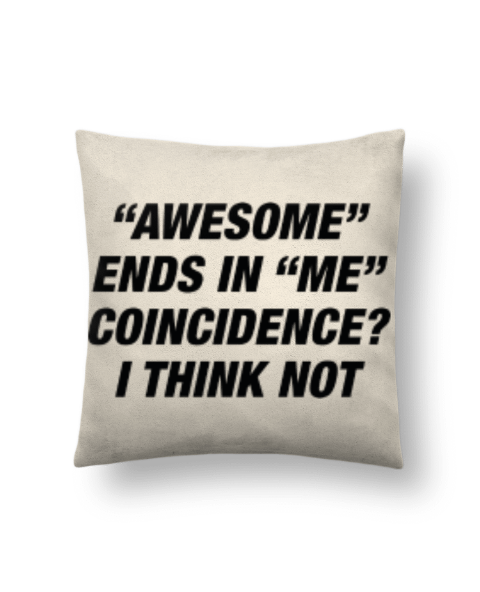 Cushion suede touch 45 x 45 cm Awesome Ends With Me by Eleana