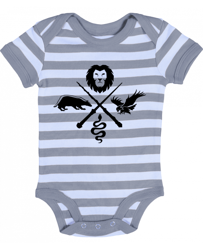 Baby Body striped Harry Potter animals - tunetoo