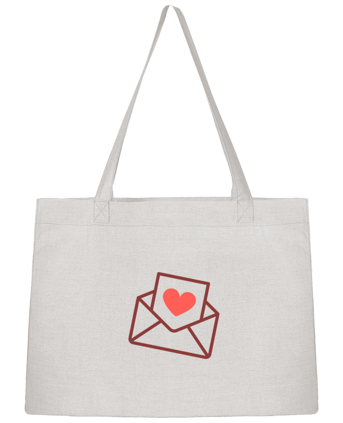 Shopping tote bag Stanley Stella Lettre d'amour by Nana