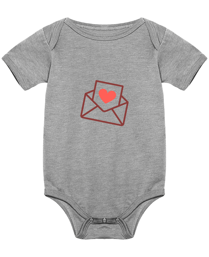 Body bébé Lettre d'amour par Nana