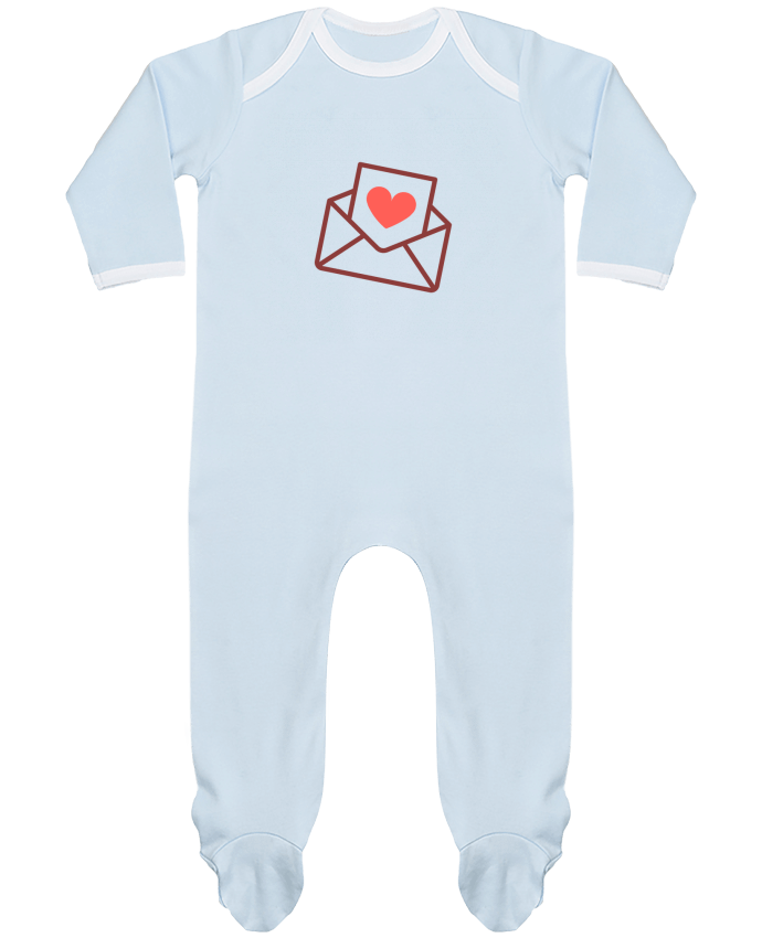 Body Pyjama Bébé Lettre d'amour par Nana