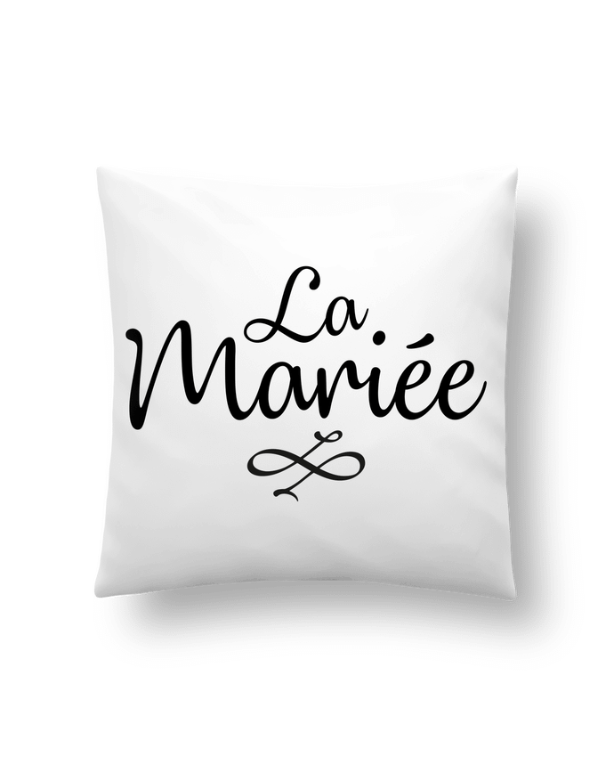 Cushion synthetic soft 45 x 45 cm La mariée by Nana