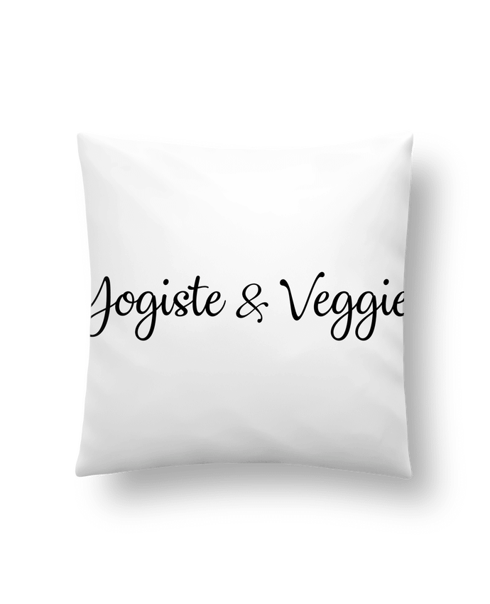 Cushion synthetic soft 45 x 45 cm Yogiste et veggie by Nana