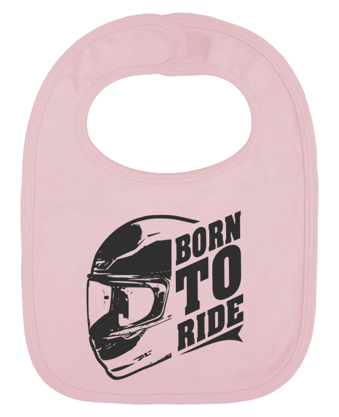 Bavoir bébé uni BORN TO RIDE par SG LXXXIII