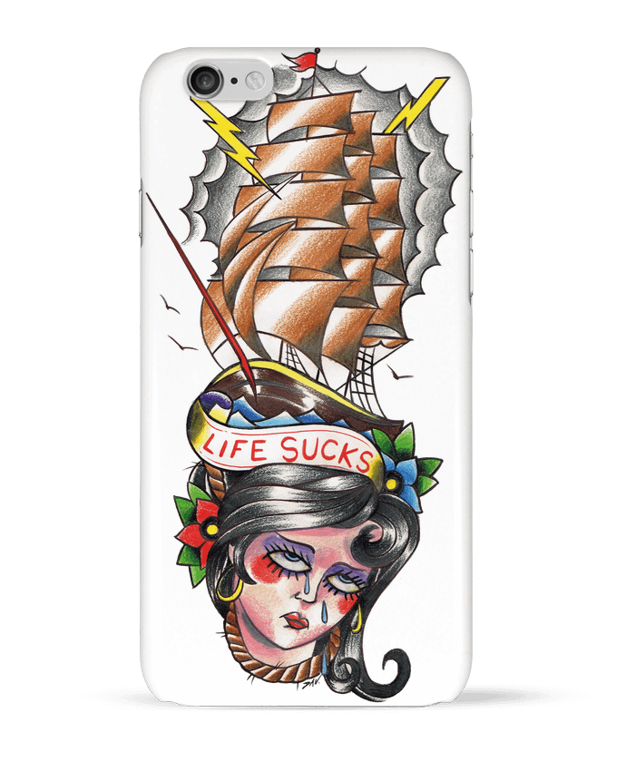 Coque iPhone 6 Life Sucks par david