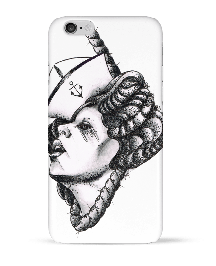 Case 3D iPhone 6 Femme capitaine by david