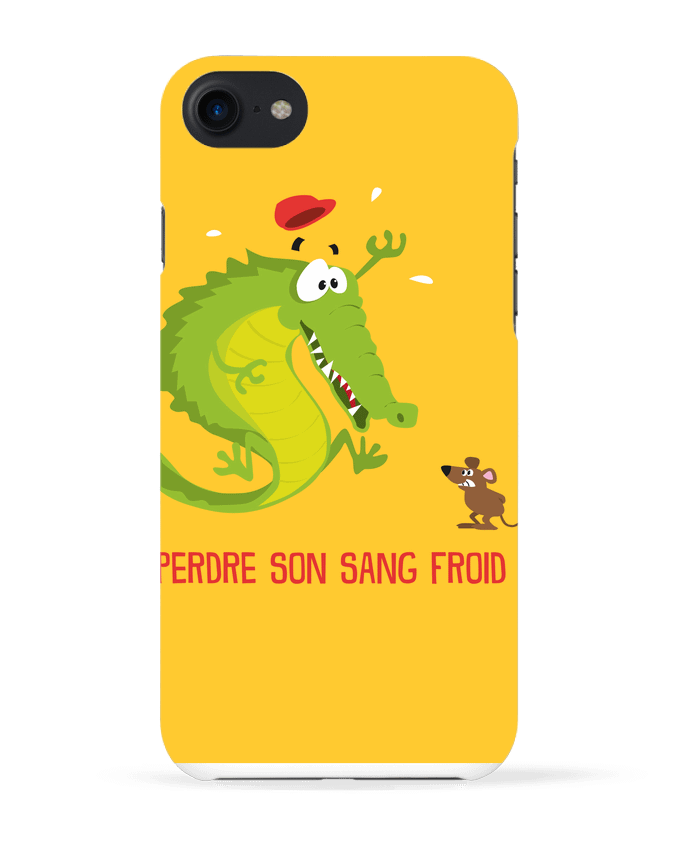 Case 3D iPhone 7 Sang froid de Rickydule