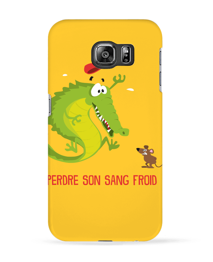 Case 3D Samsung Galaxy S6 Sang froid - Rickydule