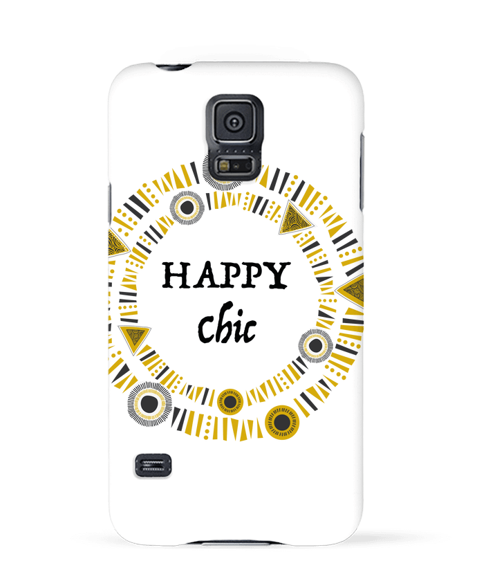 Case 3D Samsung Galaxy S5 Happy Chic by LF Design