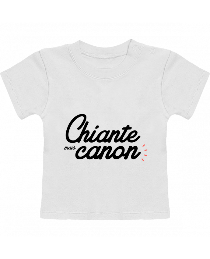 T-shirt bébé Chiante mais Canon manches courtes du designer Nana