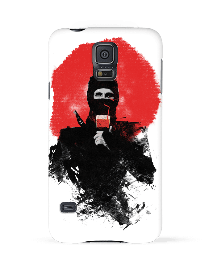 Case 3D Samsung Galaxy S5 American ninja by robertfarkas