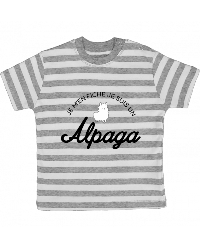 Tee-shirt bébé à rayures Alpaga par Nana
