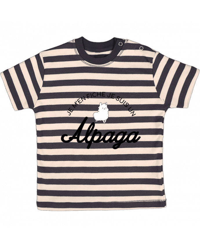 T-shirt baby with stripes Alpaga by Nana