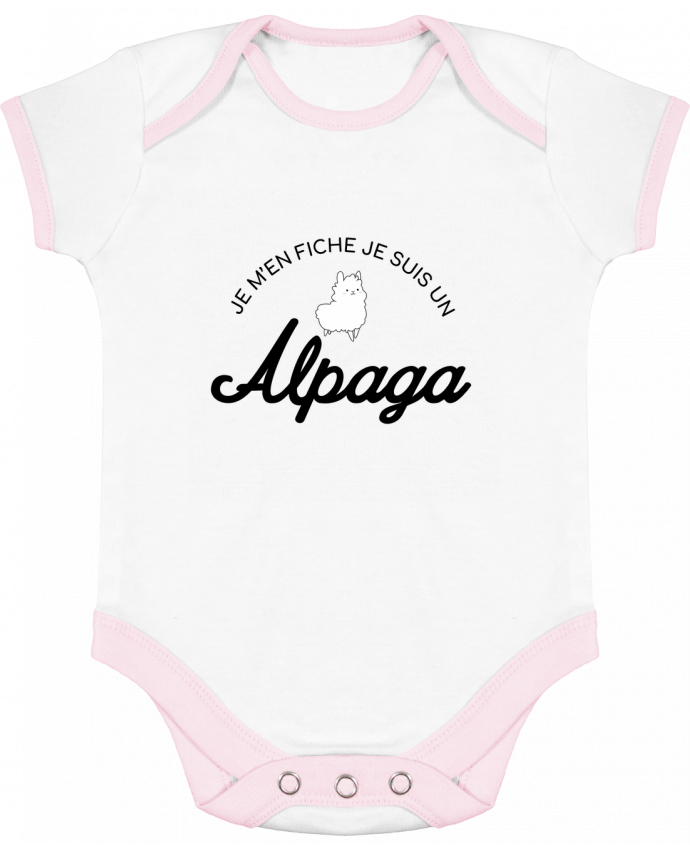 Body bébé manches contrastées Alpaga par Nana