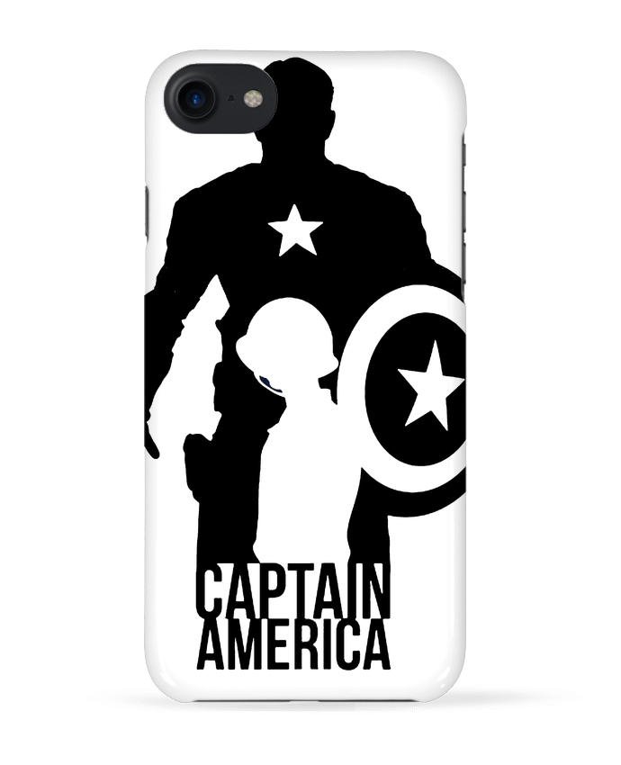 COQUE 3D Iphone 7 Captain america de Kazeshini