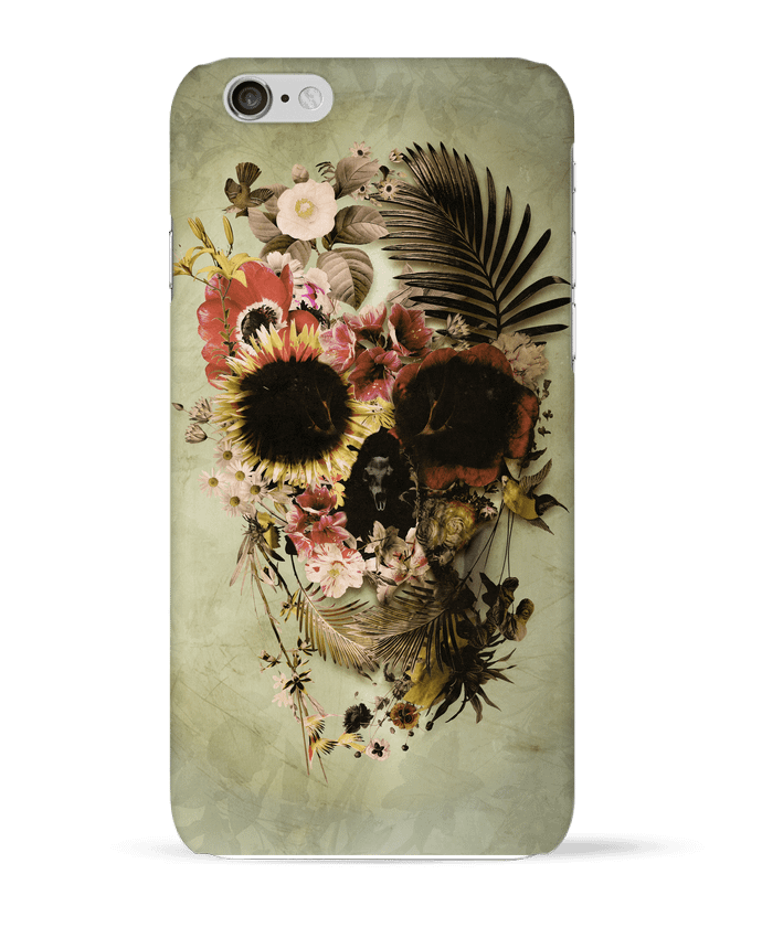 Coque iPhone 6 Garden Skull par ali_gulec