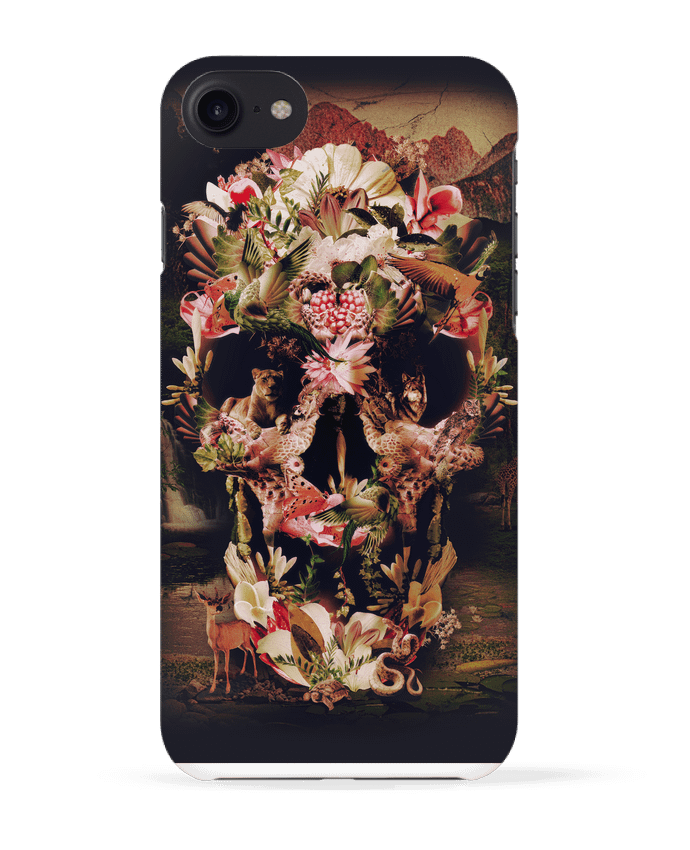 Case 3D iPhone 7 Jungle Skull de ali_gulec
