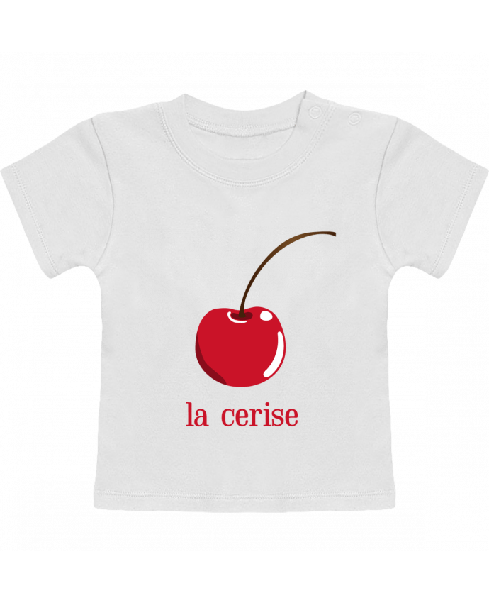 Camiseta Bebé Manga Corta La cerise manches courtes du designer tunetoo