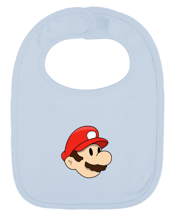Bavoir bébé uni Mario Duo par tunetoo