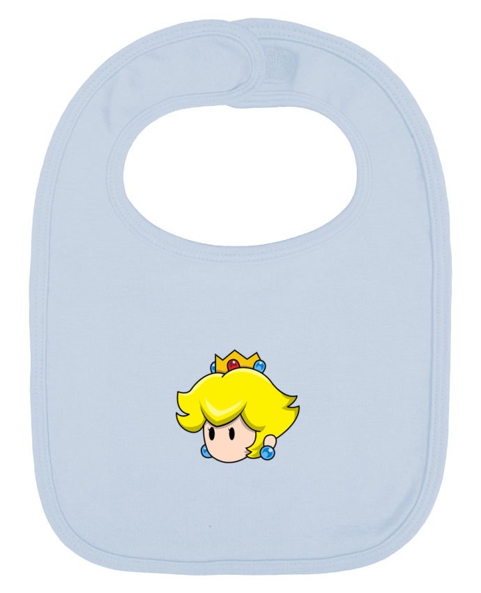 Bavoir bébé uni Princesse Peach Duo par tunetoo