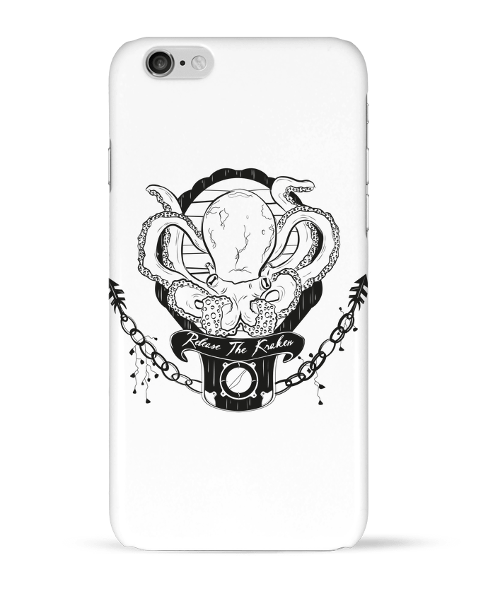 Case 3D iPhone 6 Release The Kraken by Tchernobayle