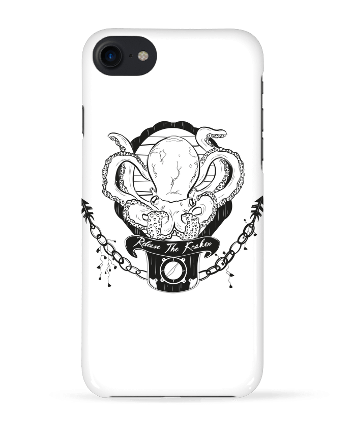 COQUE 3D Iphone 7 Release The Kraken de Tchernobayle