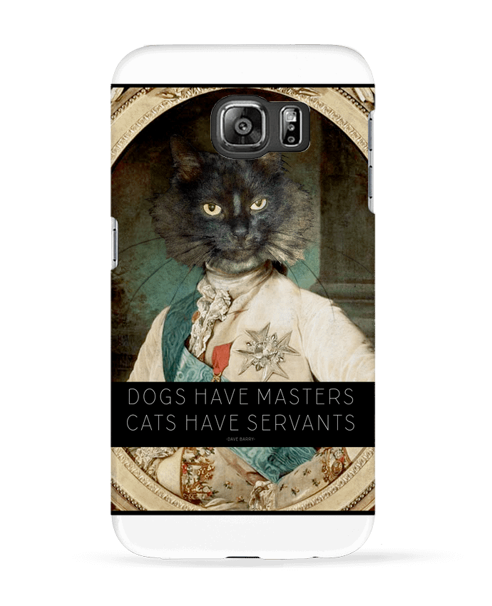 Coque Samsung Galaxy S6 King Cat - Tchernobayle