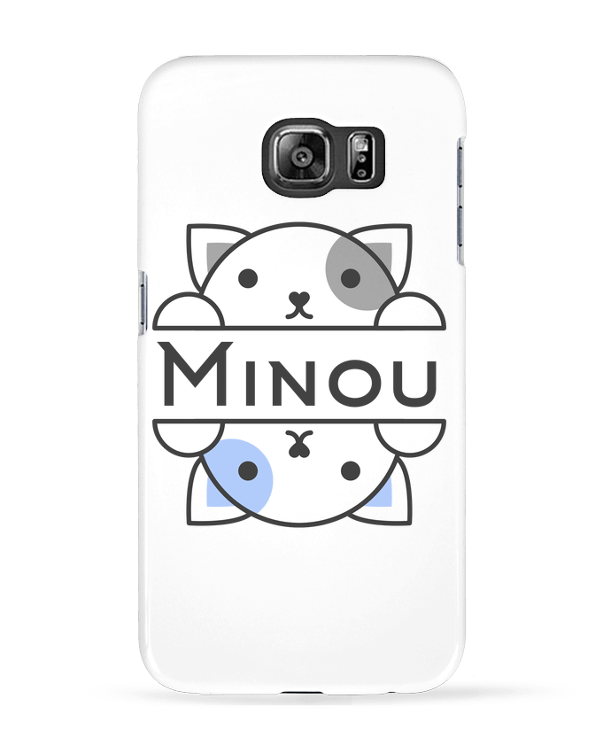 Case 3D Samsung Galaxy S6 Minou - Minou