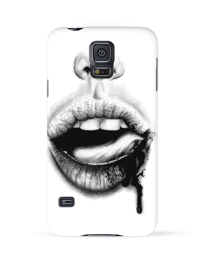 Case 3D Samsung Galaxy S5 BAISER VIOLENT by teeshirt-design.com