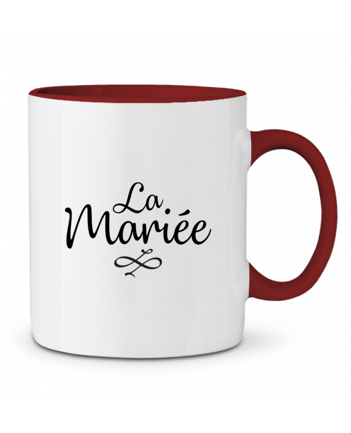 Mug bicolore La mariée Nana