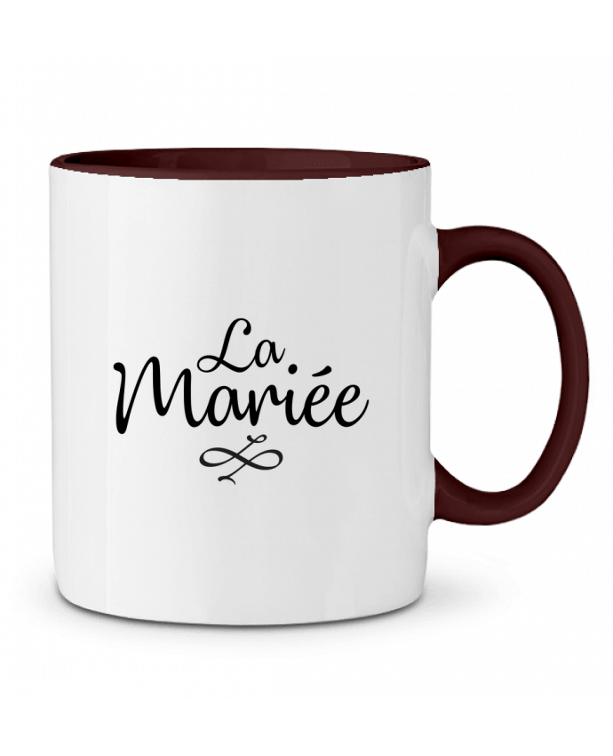 Taza Cerámica Bicolor La mariée Nana