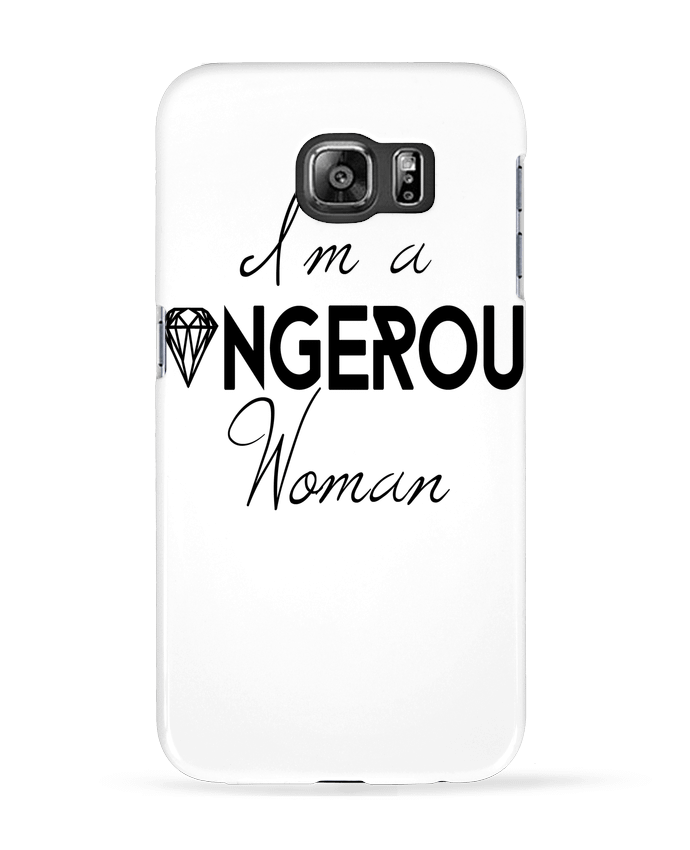Coque Samsung Galaxy S6 I'm a dangerous woman - CycieAndThings
