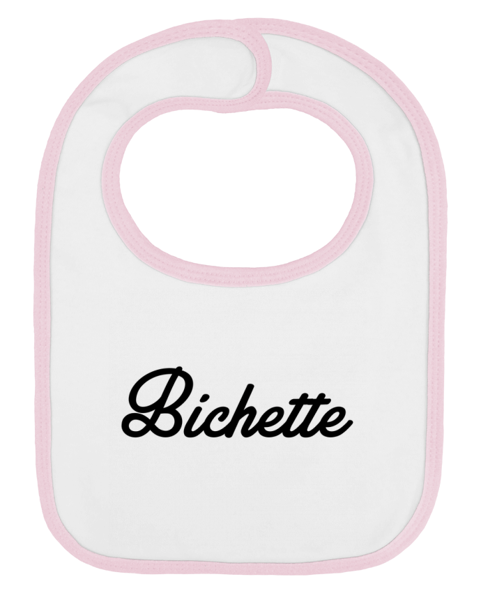 Bavoir bébé uni Bichette par Nana